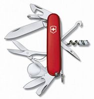 Нож перочинный Victorinox Explorer, 91 мм., 16 функций, красный (карт. коробка) (1.6703)