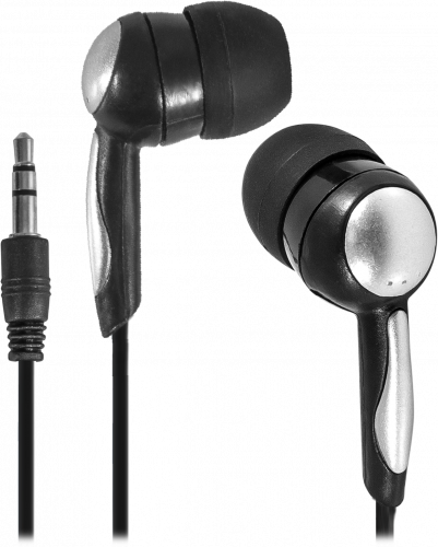 Наушники внутриканальные DEFENDER Basic 603 вакуумные, шнур 1.1 м, черные (1/100) (63603) фото 2
