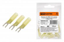 Наконечник НВИ-Т 6,0–5 вилка в термоусаживаемой манжете (100шт) TDM (1/60) (SQ0589-0107)