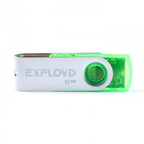 Флеш-накопитель USB  32GB  Exployd  530  зелёный (EX032GB530-G) фото 4