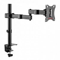 Кронштейн для мониторов Arm media LCD-T03 black, 15"-32",  нак. ±10°, пов. ±90°, 10 шт/уп. (10221)