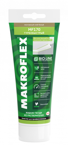 2679597  Жидкие гвозди MAKROFLEX 2679597 Bio Line MF170 Турбобыстрый 250г (Б0057172)