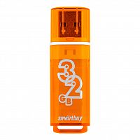Флеш-накопитель USB  32GB  Smart Buy  Glossy  оранжевый (SB32GBGS-Or)