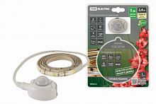 Умная подсветка TDM SMD2835-30LED/m-IP20-5В-2,4Вт-3000К(1 м),датчик движ.и освещ.,акк.Li-Ion 1100мАч (SQ0331-0503)