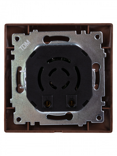 Светорегулятор RL 300 Вт венге , с/у, "Лама" (8/96) TDM (SQ1815-0409) фото 3