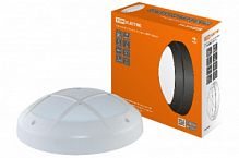 Светильник TDM ФБУ 05-2х20-014 "Бриз 2" белый с решеткой IP64 (SQ0328-0311)