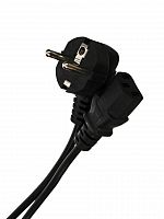 Кабель компьютер --> розетка 220V ( угловая Евровилка) <VDE> 3G*0,5mm2 Aopen <ACE021-3M> , 3,0m (1/50)