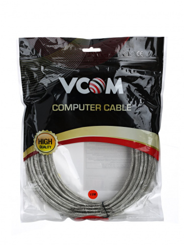 Кабель-адаптер VCOM USB 2.0-repeater, удлинительный активный <AM  - AF>, 15 м. (1/20) (VUS7049-15M) фото 3