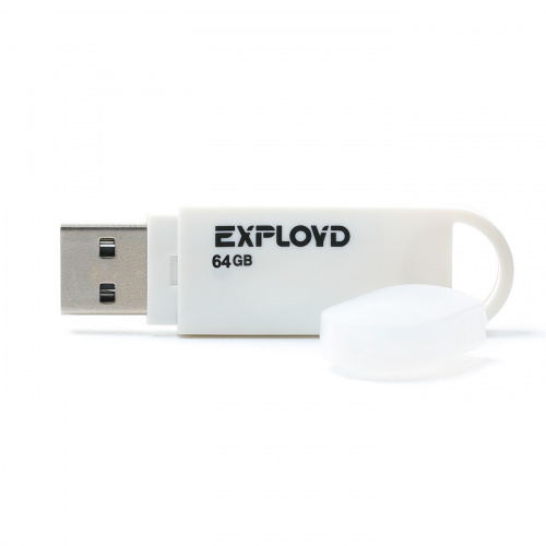 Флеш-накопитель USB 64GB Exployd 570 белый (EX-64GB-570-White) фото 2 Флеш-накопитель USB 64GB Exployd 570 белый (EX-64GB-570-White) фото 2