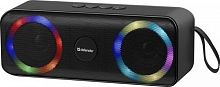 Колонка портативная DEFENDER Q1 10Вт, Light/BT/FM/USB/TF/AUX (1/24) (65301)
