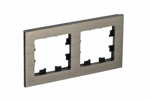 Рамка 2-м ATLASDESIGN Nature металл латунь Systeme Electric ATN312202 (1/2) Рамка 2-м ATLASDESIGN Nature металл латунь Systeme Electric ATN312202 (1/2)