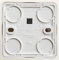 Розетка компьютерная 1-м О/У ЭТЮД RJ45 кат.5E бел. Systeme Electric KOMA-001B (1/17/136)