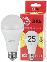 Лампа светодиодная ЭРА RED LINE LED A65-25W-827-E27 R Е27 / E27 25 Вт груша теплый белый свет (10/100/1200) (Б0048009)