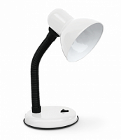 Светильник настольный под лампу на основании СНО 22Б 60Вт E27 230В БЕЛЫЙ (с подвесом) IN HOME (1/24) (4690612046860)