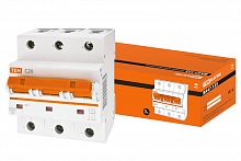 Автоматический выключатель ВА47-125 3Р 20А 15кА х-ка С TDM (1/24) (SQ0208-0075)