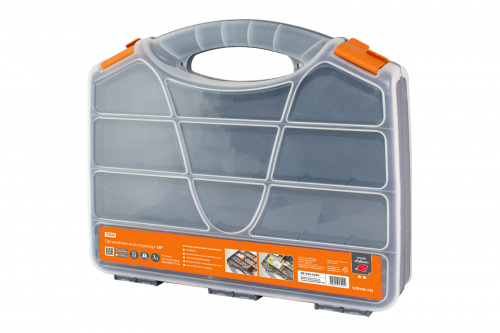 Органайзер-конструктор 18", 46х36х7,5 см односторонний, 23 отдельных ячейки, «Рубин» TDM (1/11) (SQ1032-0210)