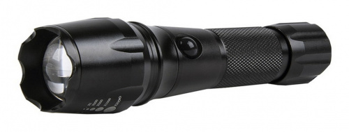 Фонарь SMARTBUY SBF-20-K, черный, светодиодный, аккумуляторный, CREE XM-L T6 10W (1/80)