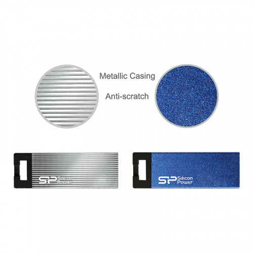 Флеш-накопитель USB  32GB  Silicon Power  Touch 835  темно-серый (SP032GBUF2835V1T) фото 5