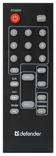 Активная система DEFENDER 2.1 X420, черный, 40 Вт, Bluetooth, FM/MP3/SD/USB (1/4) (65525) фото 6