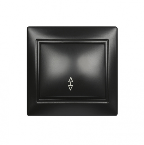 Выключатель SMARTBUY скрытая установка, проходной 1-клавишный 10А черный "Венера" (SBE-01b-10-SW12-0-c) Выключатель SMARTBUY скрытая установка, проходной 1-клавишный 10А черный "Венера" (SBE-01b-10-SW12-0-c)