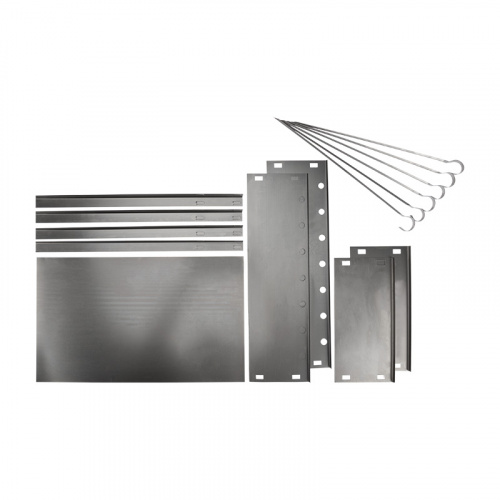 Мангал сборный "ЭКОНОМ" в гофрированной картонной коробке с шампурами СОКОЛ (1/10) (62-0008) фото 4 Мангал сборный "ЭКОНОМ" в гофрированной картонной коробке с шампурами СОКОЛ (1/10) (62-0008) фото 4