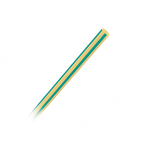 Термоусаживаемая трубка SMARTBUY 4/2, желто-зеленая, 1 метр (100/800) (SBE-HST-4-yg)