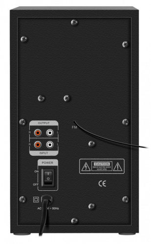 Акустическая 2.1 система DEFENDER Eclipse 40Вт, BT/FM/MP3/SD/USB/AUX/RC (1/4) (65593) фото 5