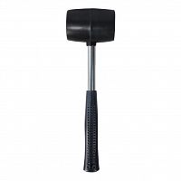 Молоток резиновый SMARTBUY с плексигласс. прорезиненн. рукояткой, 500 г (1/36) (SBT-GRP-500)