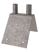 Крепление молниеприемного стержня до 2 м для острого конька, М16, термодиффузия TDM (1/10) (SQ2401-3222)