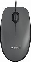 Мышь проводная LOGITECH M90 (1000dpi) USB, черный [910-001793] (1/20)