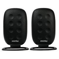 Акустическая система SmartBuy, 2.0, Electra, чёрная, USB (1/40) (SBA-3100)