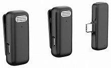Микрофон петличный DEFENDER Talky-139 wrls, 2 шт, черный (1/60) (64139)