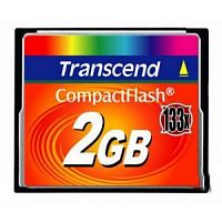 Карта памяти CF  Transcend    2GB  (133x) (TS2GCF133)