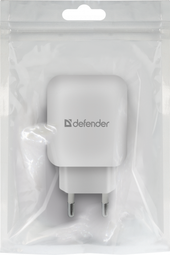 Блок питания сетевой DEFENDER EPA-13, белый, 2xUSB, 5V/2.1А, пакет (1/200) (83841) фото 8 Блок питания сетевой DEFENDER EPA-13, белый, 2xUSB, 5V/2.1А, пакет (1/200) (83841) фото 8