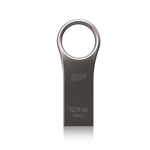 Флеш-накопитель USB 3.0  128GB  Silicon Power  Jewel J80 титан (SP128GBUF3J80V1T) фото 3