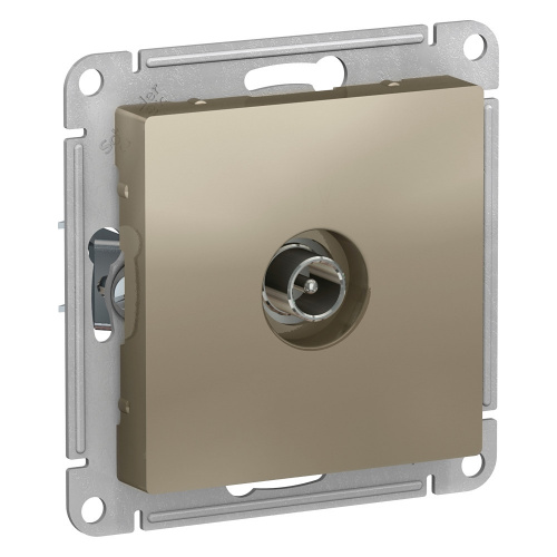 Механизм розетки TV 1-м С/У оконечной ATLASDESIGN 1DB шампань Systeme Electric ATN000591 (1/10/60) Механизм розетки TV 1-м С/У оконечной ATLASDESIGN 1DB шампань Systeme Electric ATN000591 (1/10/60)