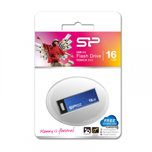 Флеш-накопитель USB 16GB Silicon Power Touch 835 синий металл (SP016GBUF2835V1B) фото 11 Флеш-накопитель USB 16GB Silicon Power Touch 835 синий металл (SP016GBUF2835V1B) фото 11