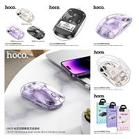 Беспроводная мышь HOCO GM29 Mysterious, 1600 DPI, USB, Bluetooth, 4 кнопки, цвет: фиолетовый (1/12/120) (6942007626408)