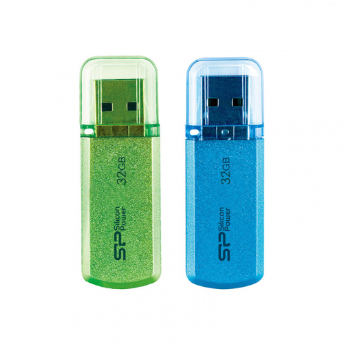 Флеш-накопитель USB 32GB Silicon Power Helios 101 голубой (SP032GBUF2101V1B) фото 2 Флеш-накопитель USB 32GB Silicon Power Helios 101 голубой (SP032GBUF2101V1B) фото 2