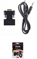 Переходник HDMI(F) --> VGA(M)+audio,1080*60Hz, VCOM <CA336> (1/150)