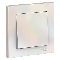Выключатель 1-кл. С/У ATLASDESIGN 10А IP20 (сх. 1) 10AX в сборе жемчуж. Systeme Electric ATN000412 (1/10/60)