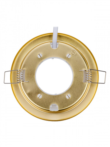 Светильник встраиваемый СВ 01-08 GX53 220 В 50 Гц, золото, 10 шт/уп, Народный (1/10) (SQ0359-0107) фото 3 Светильник встраиваемый СВ 01-08 GX53 220 В 50 Гц, золото, 10 шт/уп, Народный (1/10) (SQ0359-0107) фото 3