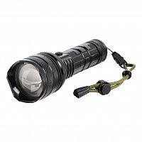 Фонарь SMARTBUY SBF-40-K аккумуляторный CREE XHP-90 30Вт с системой фокусировки луча, черный (1/60)
