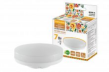 Лампа светодиодная НАРОДНАЯ GX53-7 Вт-230 В-4000 К-Э, h=26 мм (1/100) (SQ0340-1520)