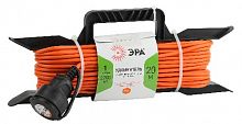 Удлинитель ЭРА силовой UFx-1-2x1.0-20m на рамке без заземления 1 розетка 20м ПВС 2х1мм2 (1/6)
