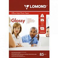 Фотобумага LOMOND А4 85 г/м2 глянец 500 лист. (1/5) (102146)