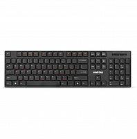 Клавиатура беспроводная Smartbuy ONE 238 USB (SBK-238AG-K),мультимедийная, черная (1/20)