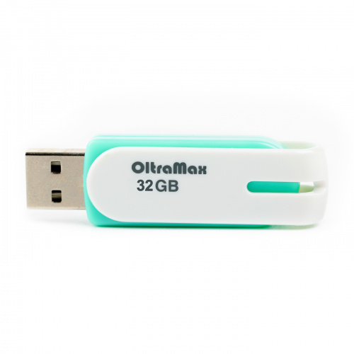 Флеш-накопитель USB  32GB  OltraMax  220  светло зелёный (OM-32GB-220-Light Gr) фото 2