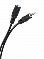 Кабель удлинительный TELECOM 3.5 Jack (M) / 3.5 Jack (F), стерео, аудио, 5 м. (1/140) (TAV7179-5M)