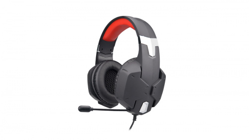 Игровая гарнитура RITMIX RH-566M Gaming Black-red, 40 мм,20-20000 Гц,32Ом, черный/красный (1/20) (80001496)